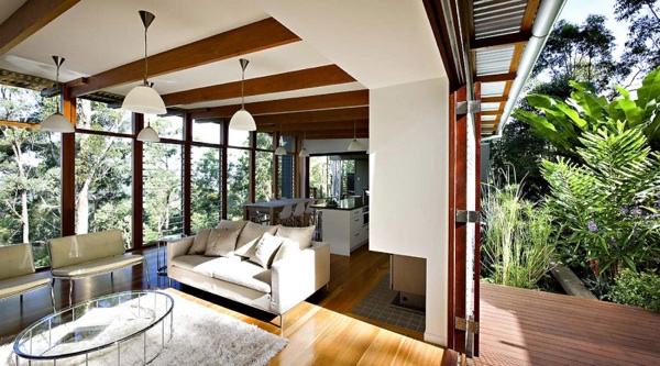  interior design of the sustainable house in Australia 