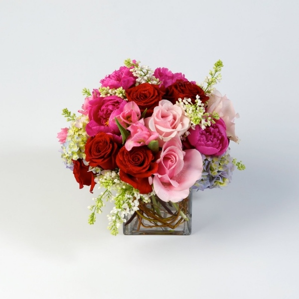 Originelle Ideen für Blumenstrauß zum Valentinstag