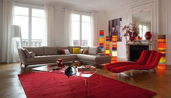 47 Moderne Einricht ung Ideen für Wohnzimmer - Möbel von Roche ...