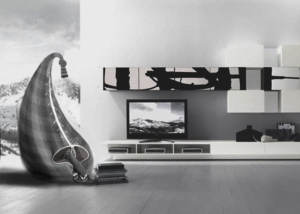 armchair modern design-Wohnideen Trends
