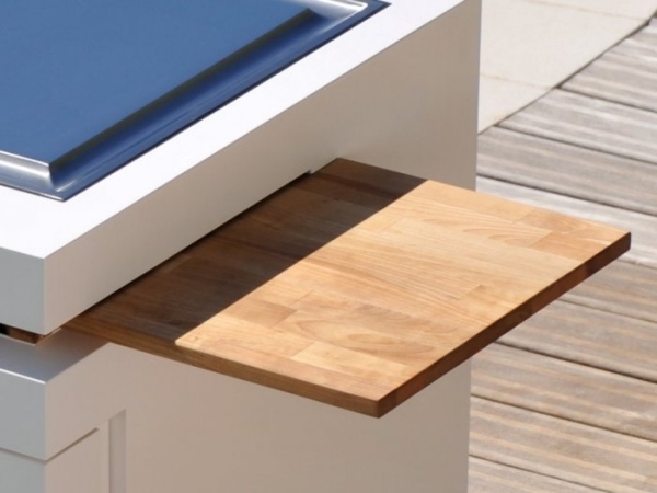  Mini Outdoor kitchen wooden board extendable 