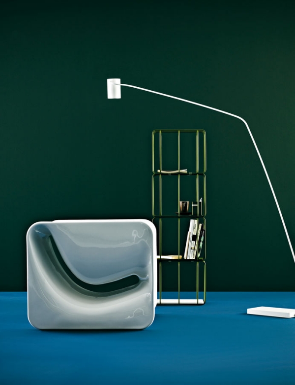 Contemporary chairs Design Kloe-Marco Acerbis-glossy matt surface