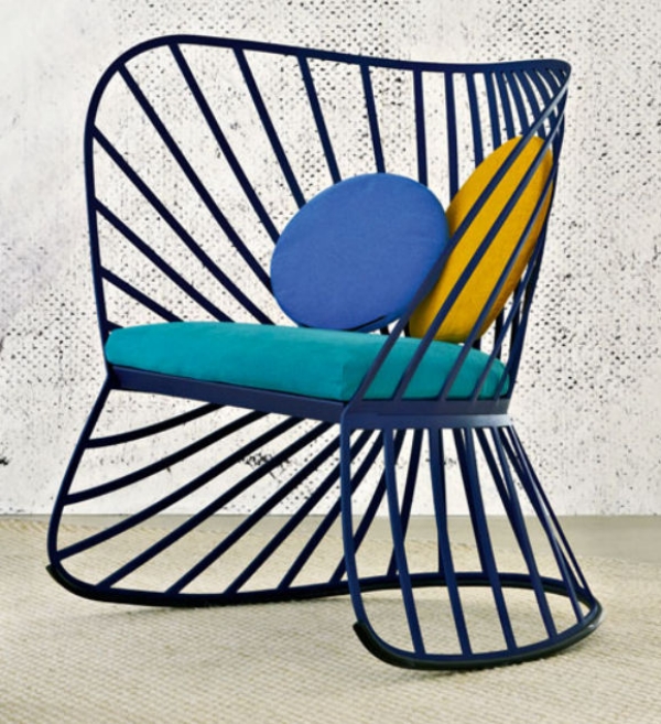 Modern Armchair SOL Constance Guisset Design 
