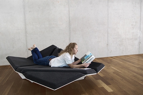 Origami-inspired furniture innovative