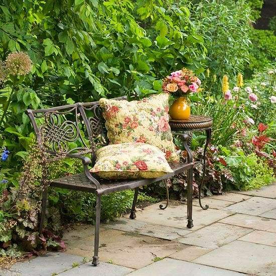  wrought iron garden bench Design 
