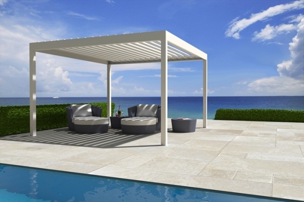 sunscreen summer terrace-Alu Pergola