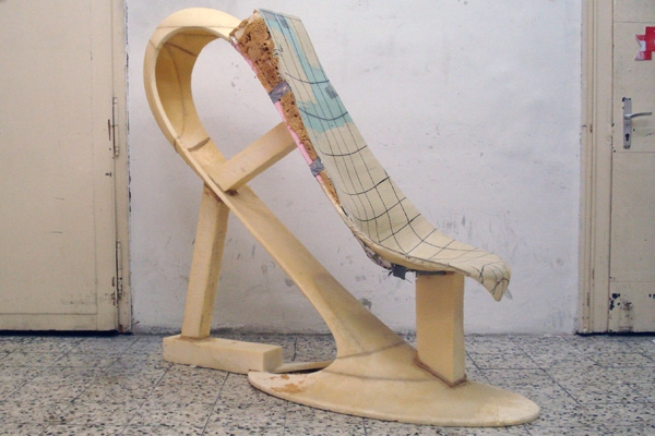 Spoon chair prototype Philipp Aduatz Design