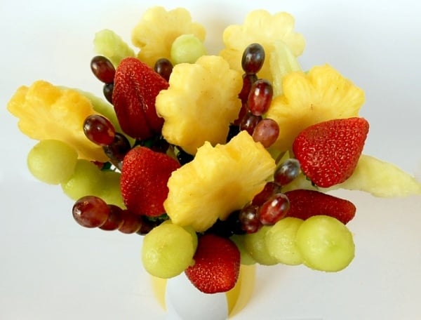 fruit bouquet selbermachen Mother's Day gift