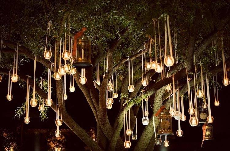 Garden Party Lighting Ideas Glaser teaspoon Tree hung up