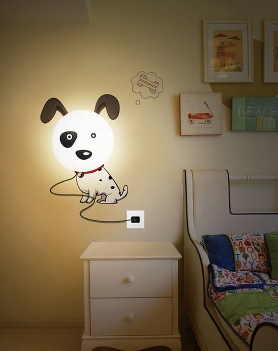 dog lamps wall ideas for designer lamps nursery
