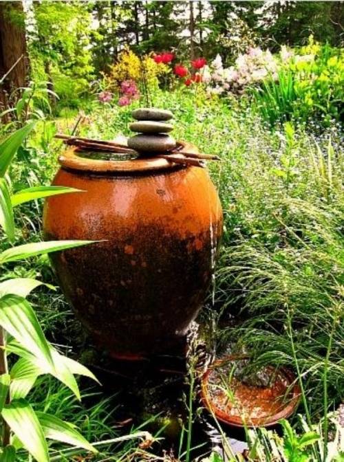 kreamik vessel minimalism in design garden fountain