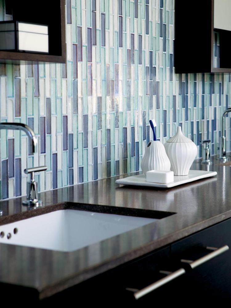 Mosaik Fliesen fürs Badezimmer - 15 Ideen und Muster
