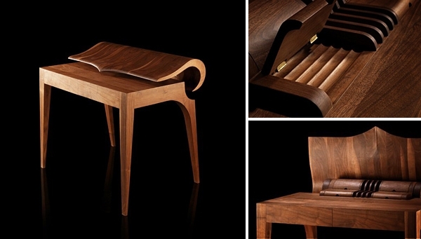 designer desk by Paco Camus luxury collection