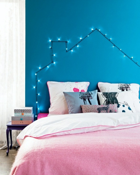 sweet kids girls lighting Bedroom Design
