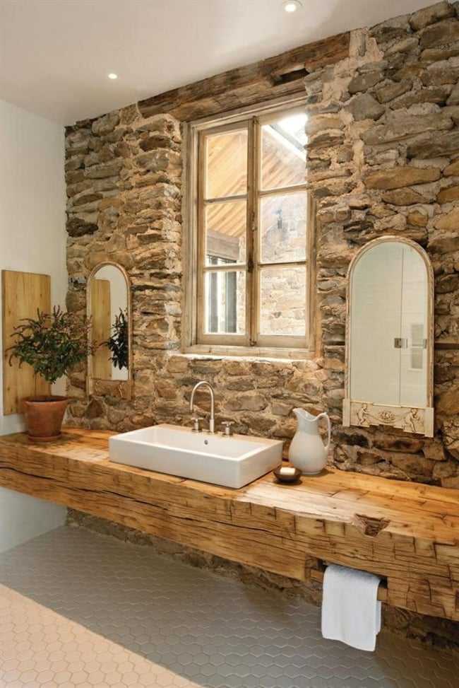 Bad aus Holz gestalten – Ideen für rustikale Badeinrichtung