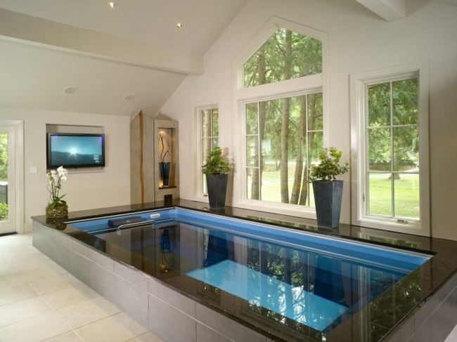 Small swimming pool Ground floor detached