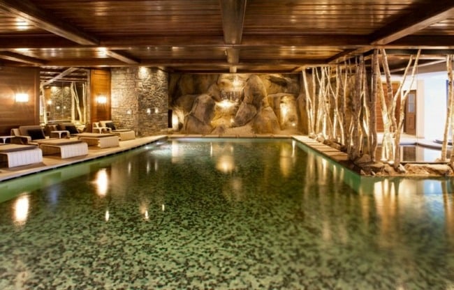  Luxury large pool lighting design ideas 