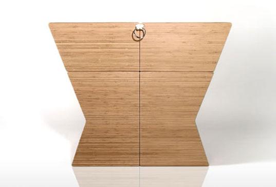  bassinet YiAhn convertible bamboo plywood eco design 