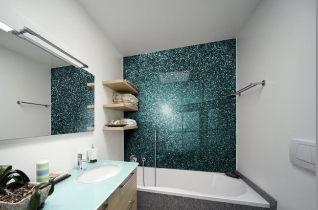 Badezimmer ohne Fliesen - Ideen für fliesenfreie Wandgestaltung