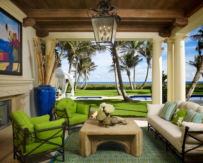 design ideas for patios chair Green Carpet Moroccan metallmoebel