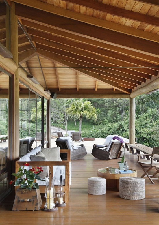 29 fabelhafte Ideen für Terrassenüberdachung aus Holz im Garten