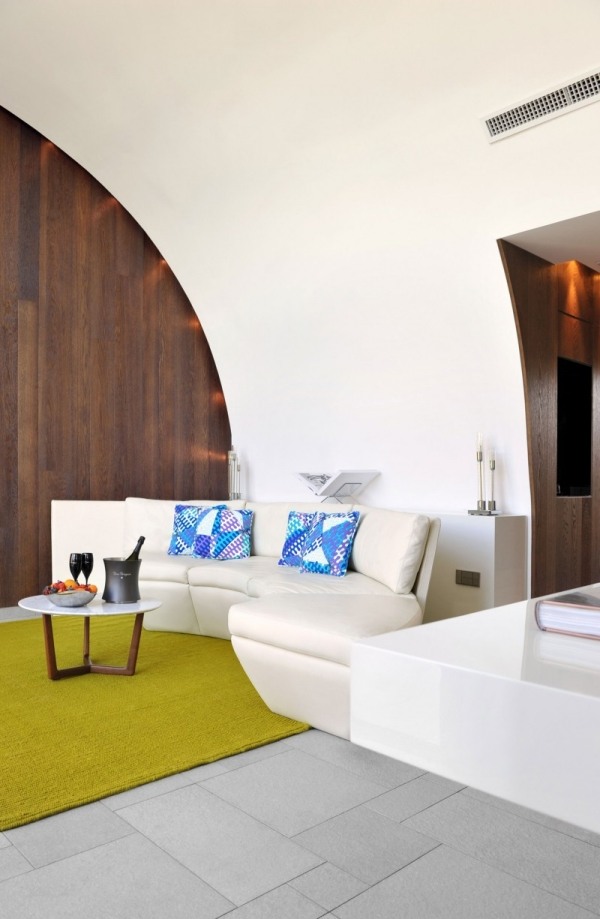 Luxury Hotel Sezz Saint-Tropez suites wallcovering wood