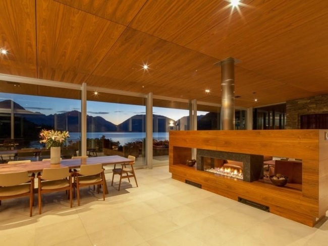 fireplace room divider Seeblick in New Zealand