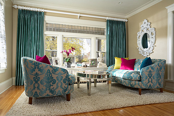 opulent furnishings Living Interior male and female