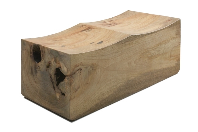  Designer Solid Wood Bench Pedra seat outdoor furniture 