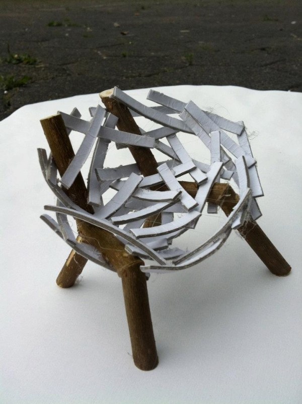  Eyrie prototype chair model Wubben Holland Studio Design 