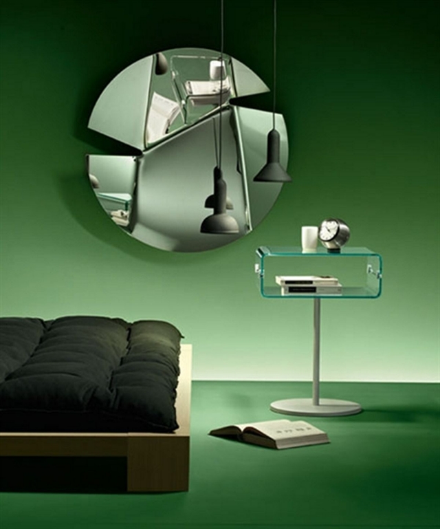Hasami round mirror designer Paolo Rizzatto