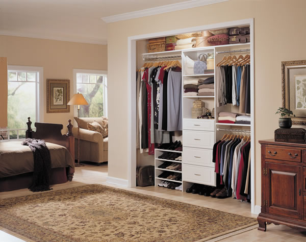  construction space plan well installing American closet 