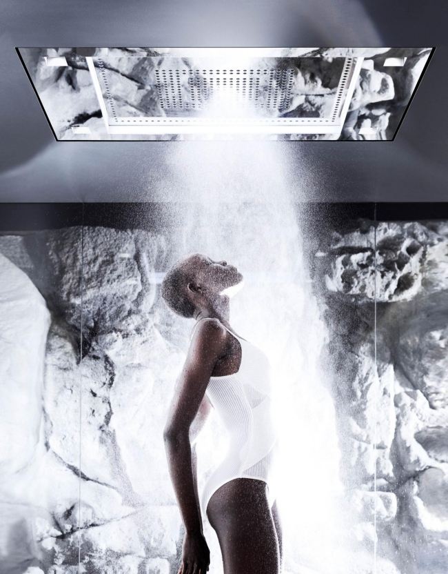 innovative design sensory sky designer shower by Dornbracht