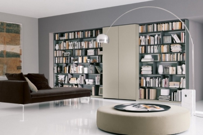modern lighting ideas for modern home library