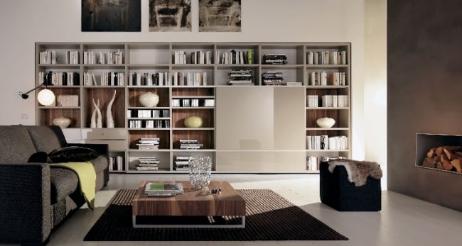  modern interior Ideas for modern home library 