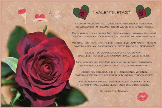 Sprüche zum Valentinstag & Zitate für kurze Liebeserklärung