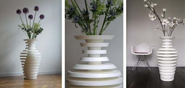 23 Deko Ideen mit Wohnaccessoires - die moderne Vase im Spotlicht