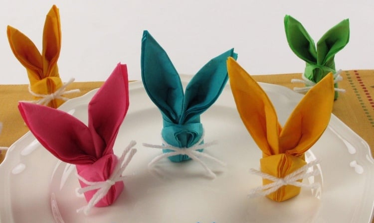 Basteln zu Ostern mit Papier – 27 Ideen mit lustigen Tier-Silhouetten