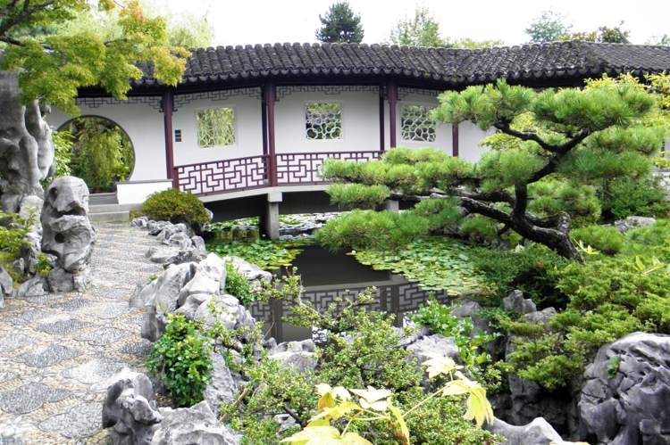 Garten gestalten - Chinesische Harmonie im Outdoor-Bereich