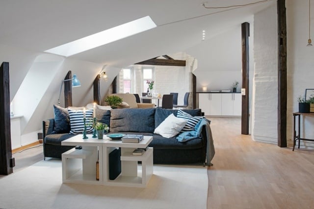 Wohnung einrichten – Wohnideen für Zimmer mit Dachschräge