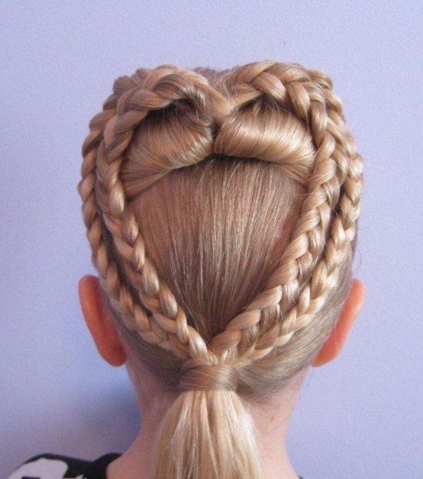 55 Kreative Mädchen Frisuren - Hair Styling der kleine Dame  width=