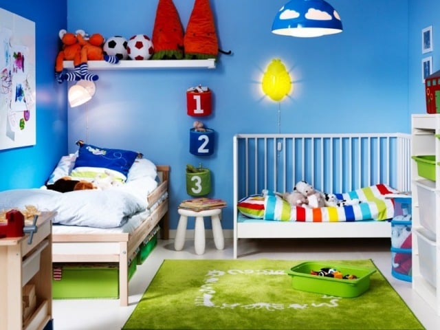 Kinderzimmer Farben - 31 tolle Ideen für Jungs und Mädchen