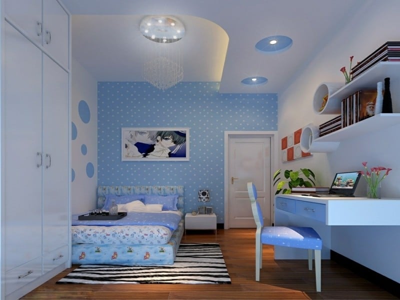 Kinderzimmer gestalten: Кreative und farbenfrohe Decke