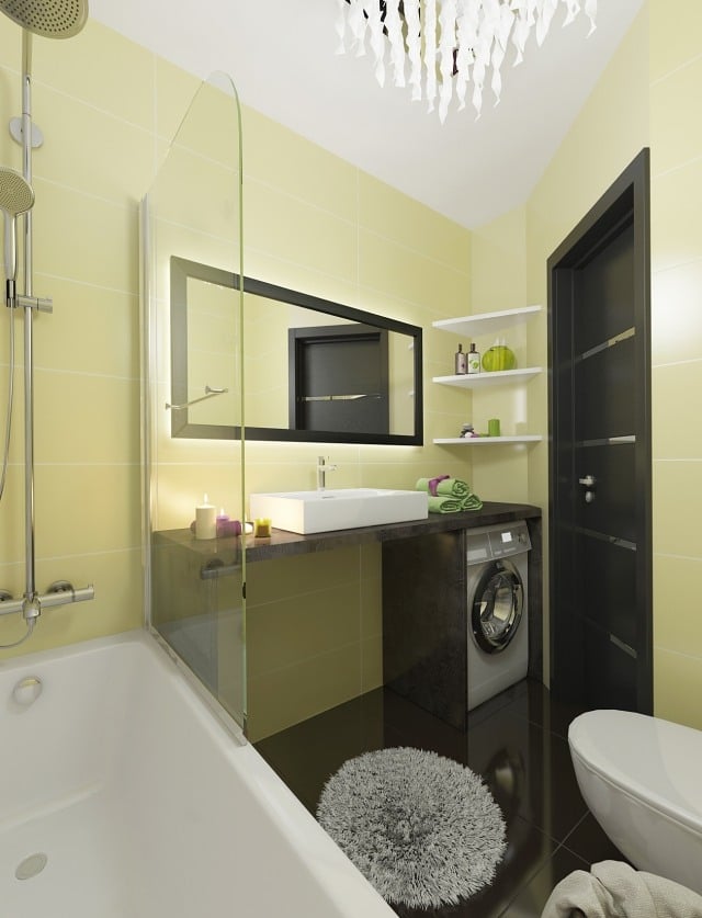 Moderne Badezimmergestaltung - 30 Ideen für kleine Bäder