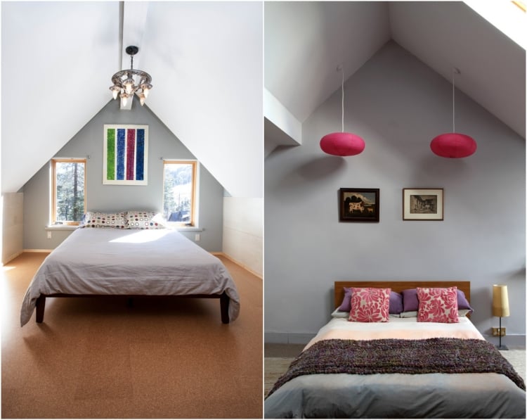 Wandfarbe Grau im Schlafzimmer – 77 Gestaltungsideen