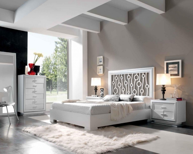Schlafzimmer dekorieren - 55 Ideen für Wandgestaltung & Co.