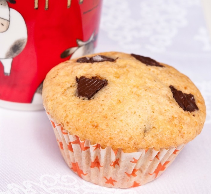 Vanille Muffins mit Schokolade backen - Ein schnelles Rezept