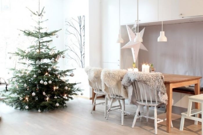 38 Weihnachtsdeko Ideen mit skandinavischem Flair