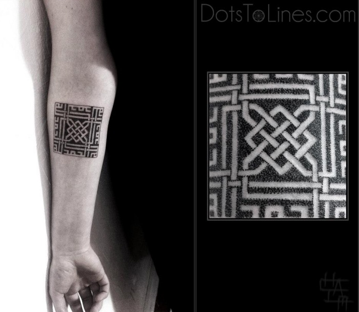 moderne Tätowierkunst-Unterarm Tattoo Motiv für Männer von Chaim ...