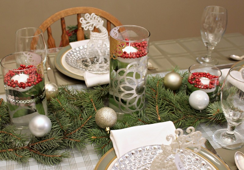 Tischdeko zu Weihnachten selber machen - 55 Ideen
